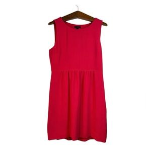 J. Crew Womens Dress Red Sleeveless Cocktail Party Formal Sheath Size 12 Short